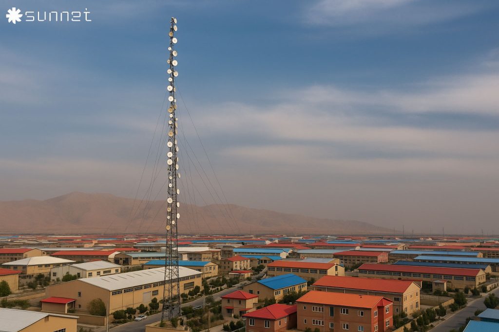 انواع خدمات اینترنت در شهرک صنعتی سیمین دشت